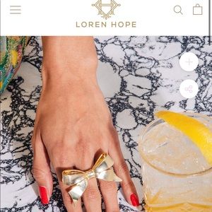 Loren Hope Large Mirabelle Bow Ring
